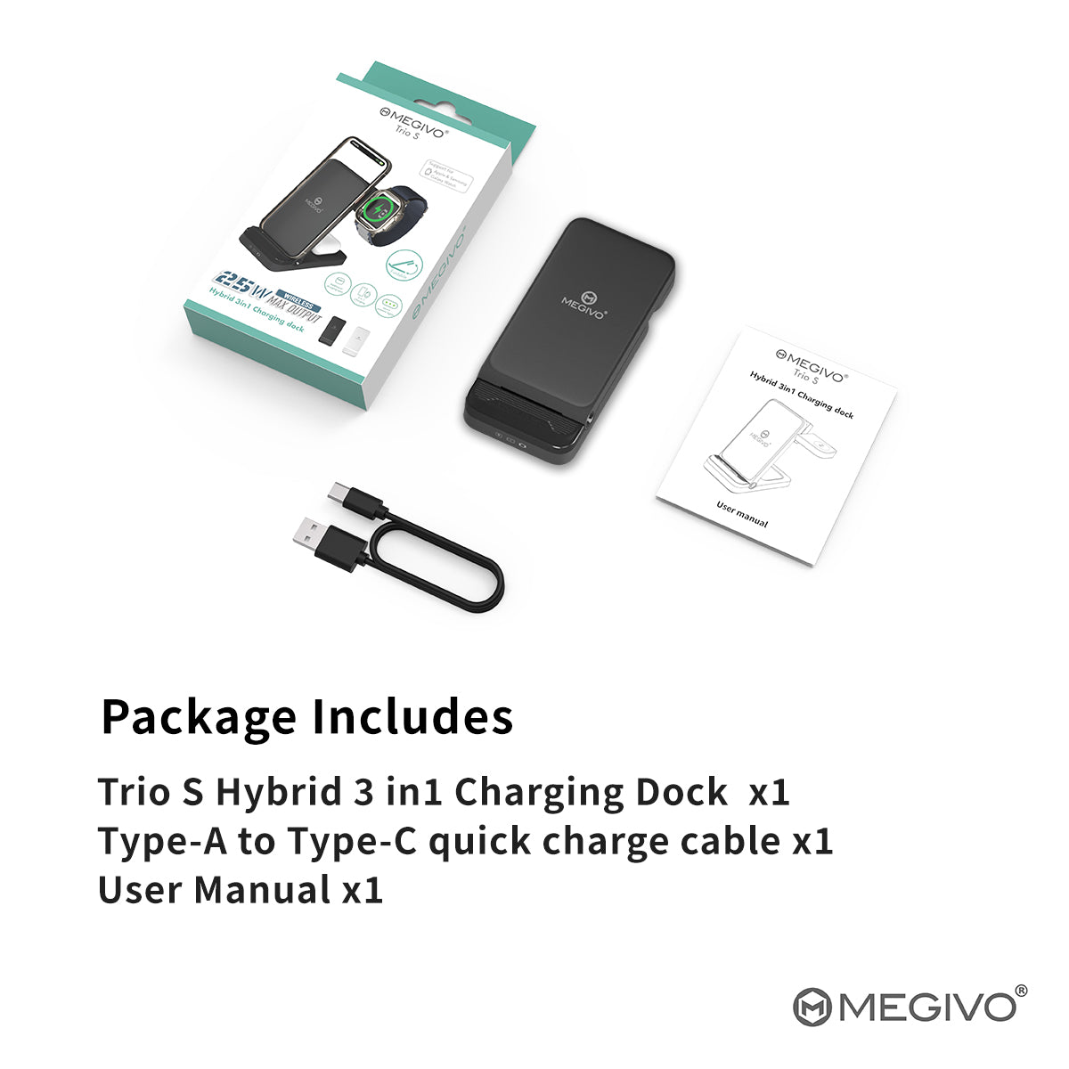Trio S Hybrid 3in1 Charging Dock