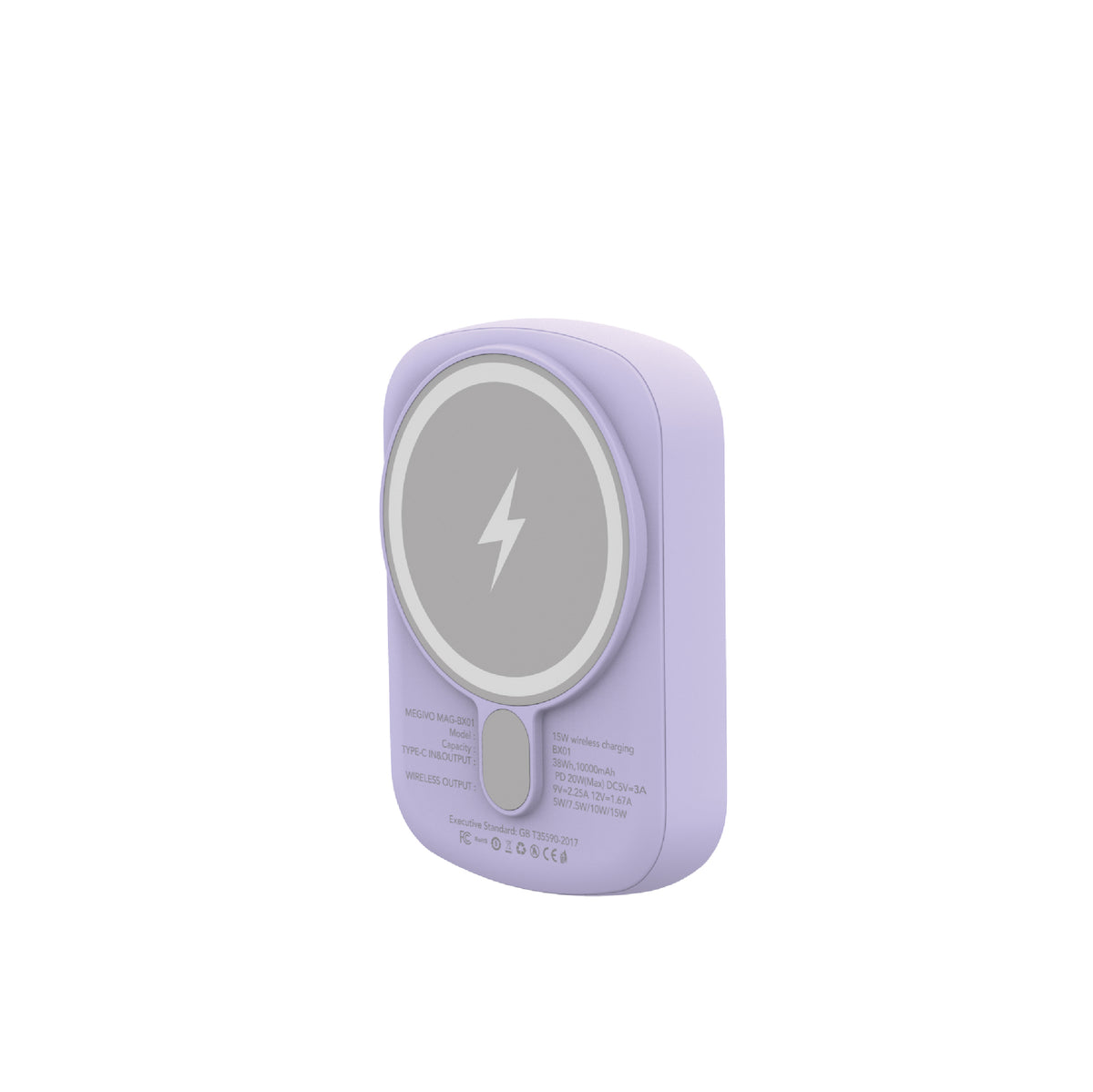 Mag-BX01 10,000mAh 38Wh Magnetic Wireless Power Bank
