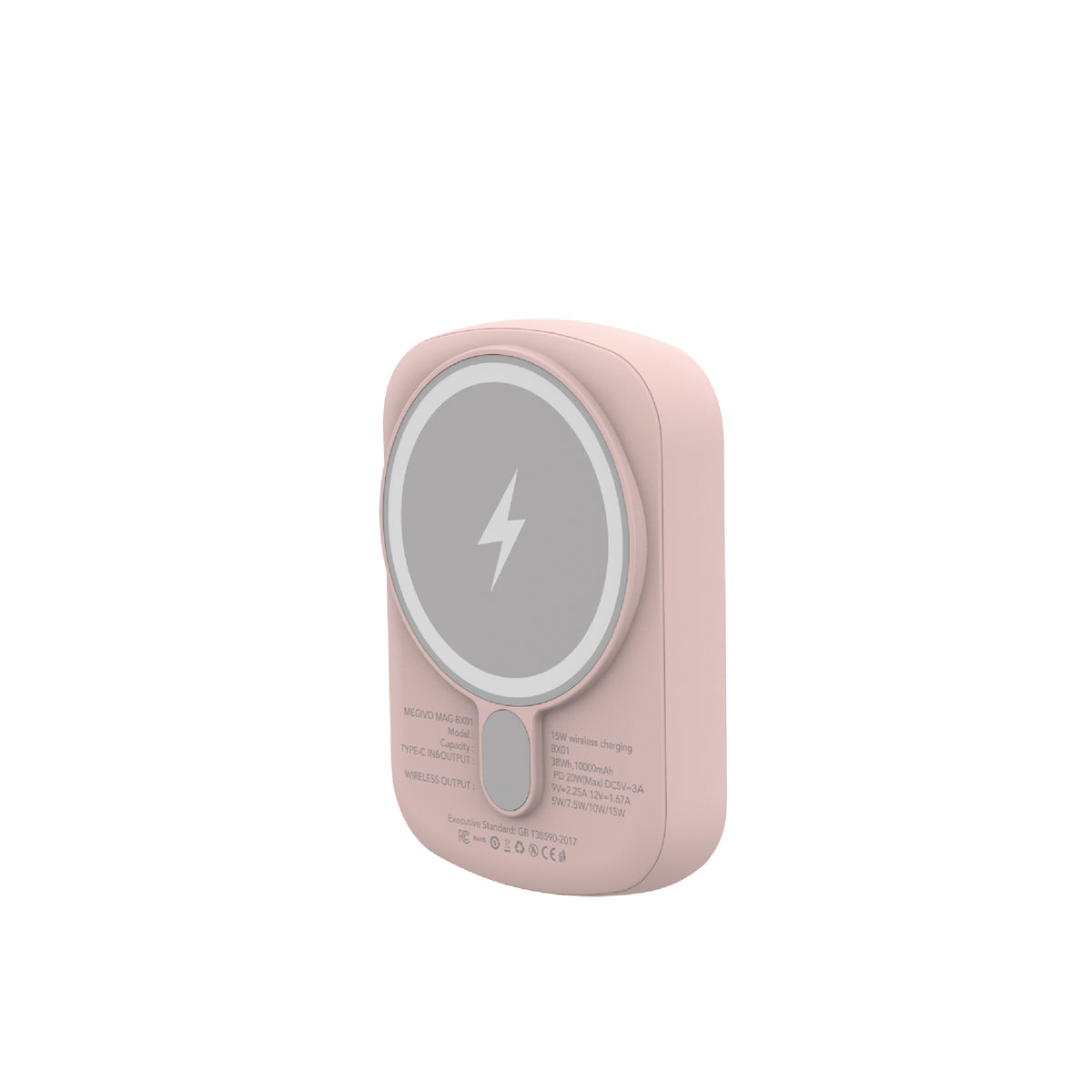 Mag-BX01 10,000mAh 38Wh Magnetic Wireless Power Bank