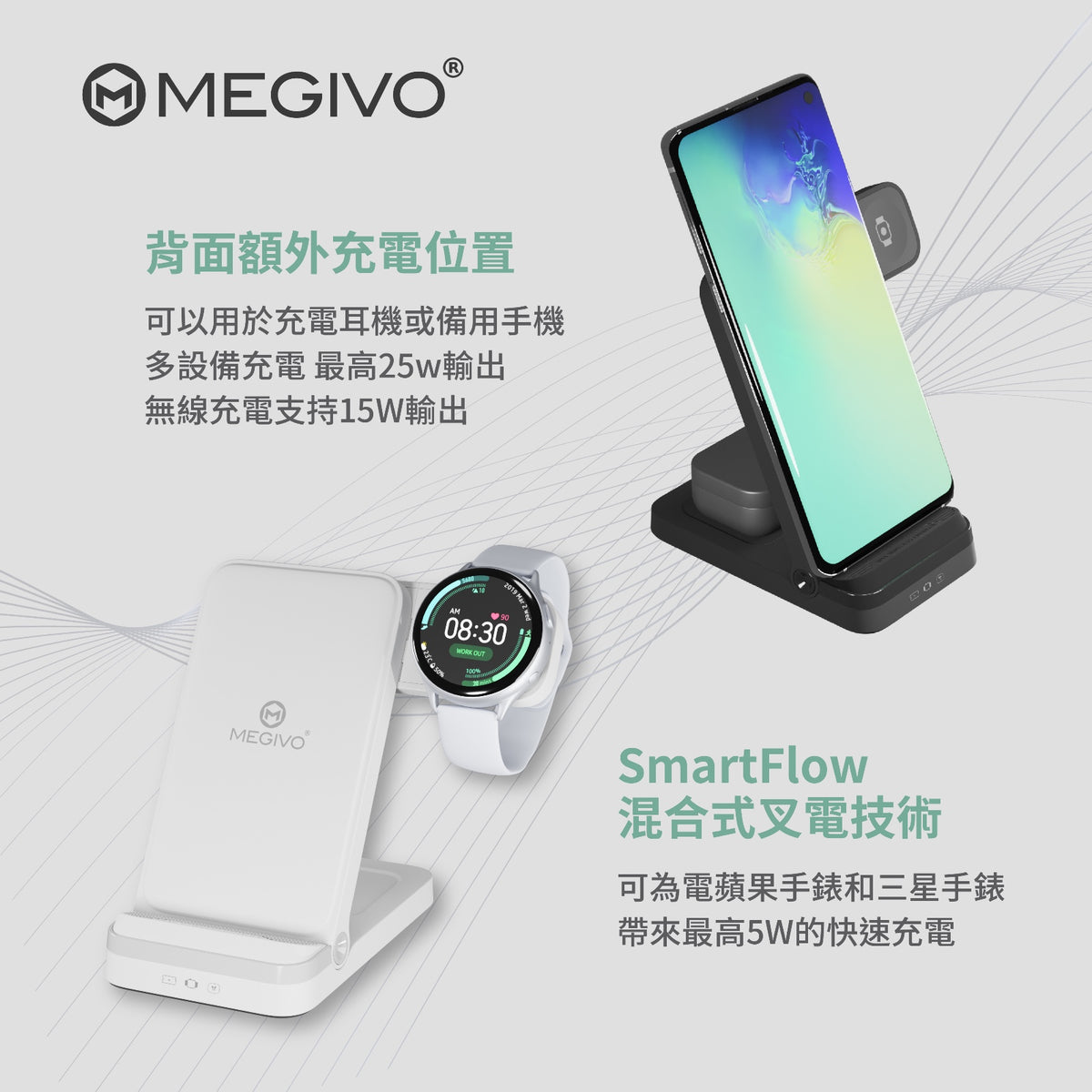Trio S Hybrid 3in1 Charging Dock