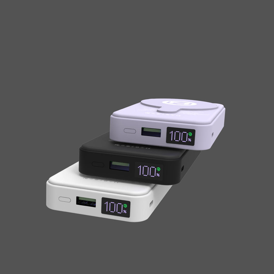 Mag-BX03 10,000mAh 38.5Wh Magnetic Wireless Power Bank