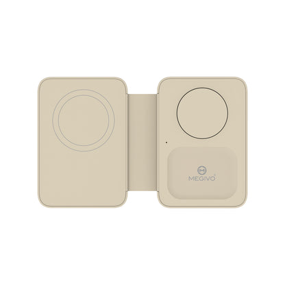 Go Travel Mini Foldable 3 in 1 Wireless Charger