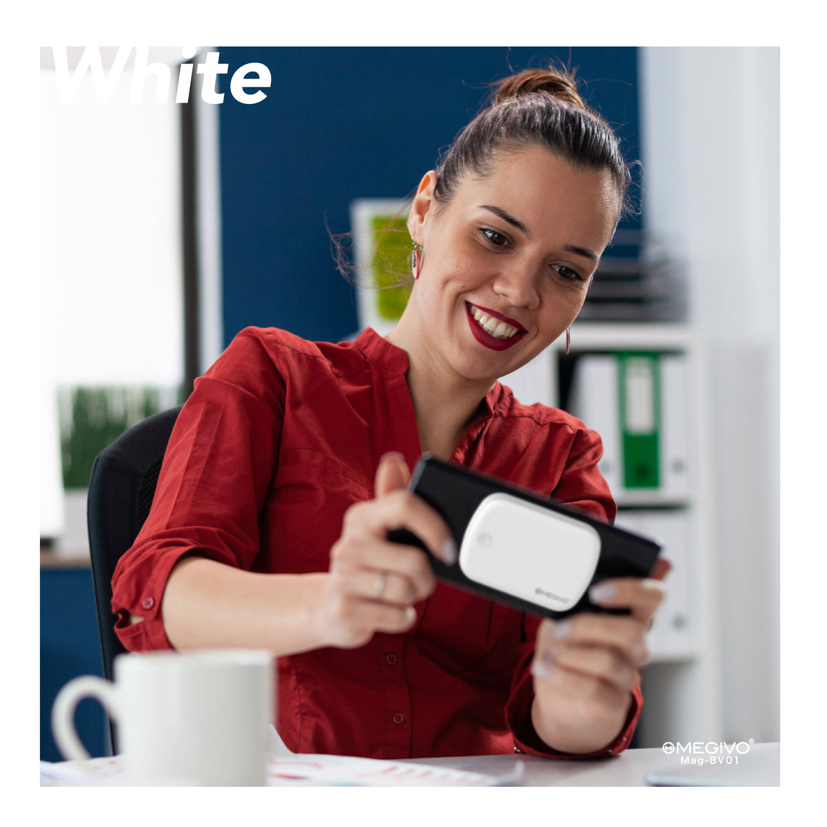 Mag-BV01 Ultra-Thin 5,000mAh 19Wh Magnetic Wireless Power Bank