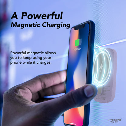 Mag-BV01 Ultra-Thin 5,000mAh 19Wh Magnetic Wireless Power Bank