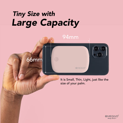Mag-BX01 10,000mAh 38Wh Magnetic Wireless Power Bank