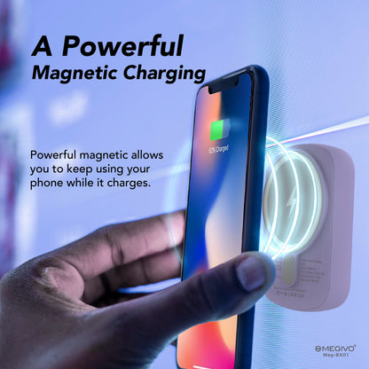 Mag-BX01 10,000mAh 38Wh Magnetic Wireless Power Bank
