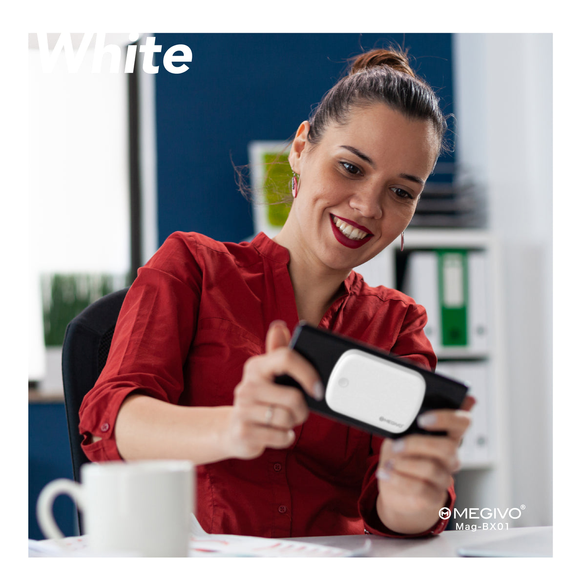 Mag-BX01 10,000mAh 38Wh Magnetic Wireless Power Bank