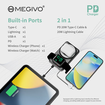One for All OFA-01 10,000mAh 38.5Wh Magnetic Wireless Charger