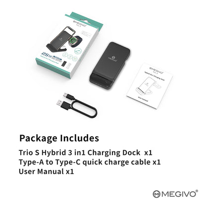 Trio S Hybrid 3in1 Charging Dock