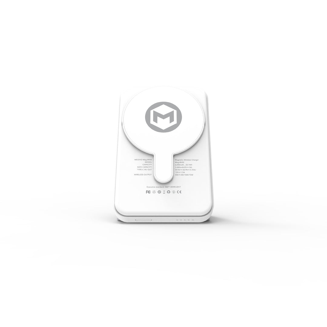 Mag-BV02 6,000mAh 23.1Wh Magnetic Wireless Power Bank