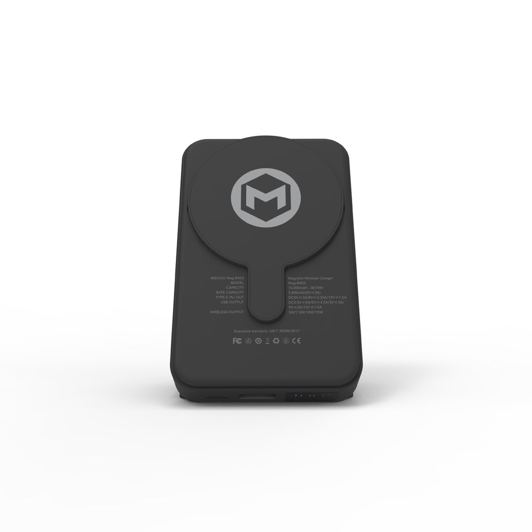 Mag-BX03 10,000mAh 38.5Wh Magnetic Wireless Power Bank